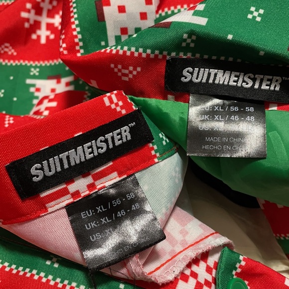 Santa men’s xl suitmeister Christmas suit - Picture 2 of 2